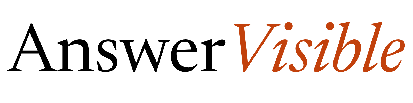 Answer Visible